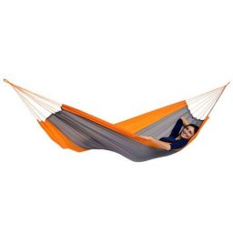 Hamac Silk Traveller techno (orange-grey
