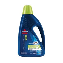 Solutie pentru covoare si tapiserii 1087N pentru casele cu animale de companie Wash&Protect, Pet Stain Bissell, 1.5 litri