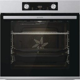 Cuptor Incorporabil GORENJE BOS6737E13X, Electric, Autocuratare Hidrolitica, 77 l, Clasa A, Inox-Negru