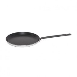 Tigaie profesionala clatite Cooking by Heinner Chef Line, 30 x 2 cm, Argintiu
