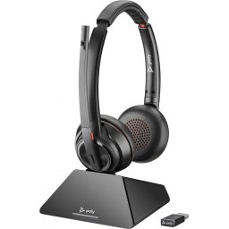 Casti Poly Savi 8220 UC-M, DECT, ANC, USB-A, stereo