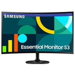 Monitor VA LED Samsung 27" LS27D360GAUXEN, Full HD, VGA, HDMI, Ecran curbat, 100 Hz, 4 ms, Negru