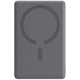 Baterie Externa Joyroom JR-PBM08 MagSafe, 5000mAh, 20W, PD + FQI, 1 x QI - 1 x USB-C, Gri