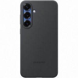 Husa de protectie Samsung Silicone Case pentru Galaxy S25+, Negru