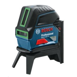 Nivela laser cu linii in cruce si 2 puncte GCL 2-15 G, Bosch 0601066J00, 4.5 V, Verde