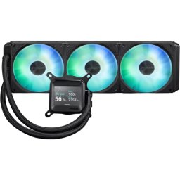 Cooler procesor ASUS PRIME LC 360 ARGB LCD, ARGB LED, 3 x 120 mm, Black