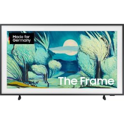 Televizor QLED Samsung The Frame 43LS03F, QLED, Smart TV 4K UHD, Quantum HDR, 108 cm, Made For Germany, Negru