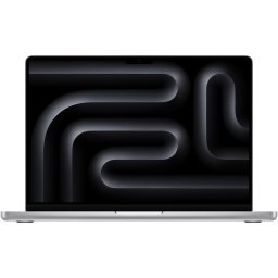 Laptop Apple MacBook Pro 14" cu procesor Apple M3, 8 nuclee CPU si 10 nuclee GPU, 16GB, 512GB SSD, Silver, Tastatura Internationala