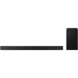 Soundbar Samsung HW-B750F, 5.1, 400W, Bluetooth, Wi-Fi, Subwoofer wireless, Dolby Audio, HDMI eARC, Negru