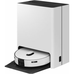 Robot de aspirare Samsung BESPOKE Jet BOT Combo™ AI Steam VR7MD97714G/GE, Mop rotativ, Autocuratare lavete, Recunoastere obiecte AI si suprafete, LiDar , Senzor 3D, Monitorizare Video, Statie de colectare Clean Station, putere de aspirare 6000Pa, Grej