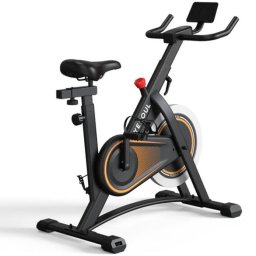 Bicicleta spinning Yesoul A1, volanta aluminiu, Negru