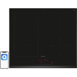 Plita cu inductie Siemens ED651HSC1E, sticla, panou touch screen, 7400 W, Incorporabila