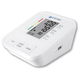 Aparat de masurat automat ritm cardiac ORO-N4 CLASSIC pentru brat superior, Alb
