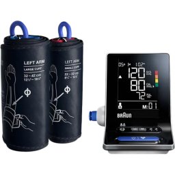 Tensiometru pentru brat Braun ExactFit ™ 3 BUA6150WE, 2 mansete incluse S-M, L-XL