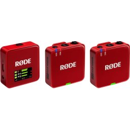 Sistem de microfon wireless RODE GO III, Rosu