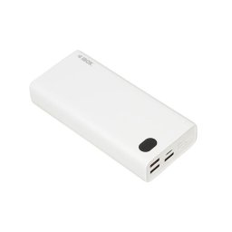 Baterie externa iBOX PB20 20000 mAh, Alb