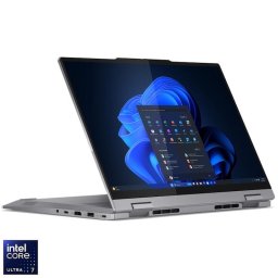 Laptop Lenovo ThinkBook 14 2-in-1 G5 IAU cu procesor Intel® Core Ultra 7 255U pana la 5.20 GHz, 14" WUXGA IPS, Touch, 16GB RAM, 512GB SSD, Intel® Graphics, Windows® 11 Pro