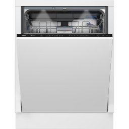 Masina de spalat vase incorporabila Beko BDIN37540WP, 15 seturi, 11 programe, PowerIntense, SteamGloss, TrayWash, SelfDry, Clasa C, 60 cm