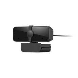 Camera web Lenovo Essential Gen 2, Full HD 1920 x 1080 px, USB 2.0, dimensiuni 57 x 90 x 55 mm, Neagra