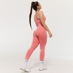 GymBeam Colanți pentru femei FLO Coral M
