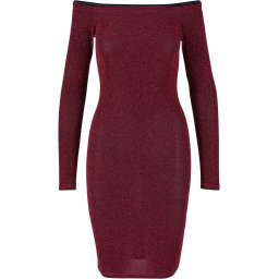 Urban Classics Rochie roșu burgundy