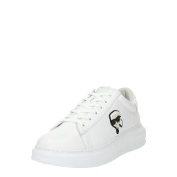 Karl Lagerfeld Sneaker low bej / negru / argintiu / alb