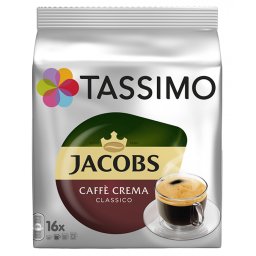 Tassimo Jacobs Caffe Crema Classico, 16 capsule