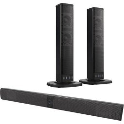 HSB sound bar 55, speaker (black, 2-in-1, Bluetooth, pawl TWS)