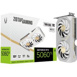 Placa video nVidia GeForce RTX 5060 Ti Twin Edge OC 16GB GDDR7 128 bit Alb