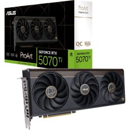 Placa video nVidia GeForce RTX 5070 Ti ProArt OC 16GB GDDR7 256 bit Negru