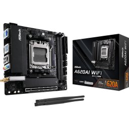 Placa de baza A620AI WiFi AMD A620A Socket AM5 mITX