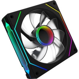 Reverse Blade ARGB LED 120 mm Negru