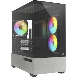 Carcasa MK7 ARGB tower case black tempered glass