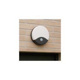 Aplica LED de exterior cu senzor de mișcare, 18W, 230V, IP44, antracit