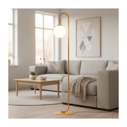 Lampadar FLOR 1xE14/10W/230V portocaliu