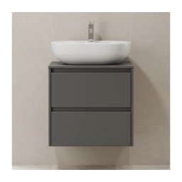 Dulap de baie TRONDHEIM pentru lavoar 60x57x46 cm antracit