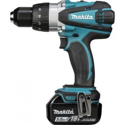 DDF458RTJ Masina de gaurit-insurubat cu mandrina 18 V