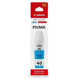 Cartus Cerneala Original Canon Cyan, GI-40C, pentru G6040G5040, 7.7K, (timbru verde 0.15 lei), 3400C001AA