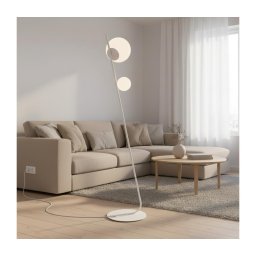 Lampadar TATU 2xG9/8W/230V alb