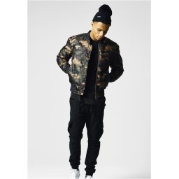 Camo Basic Bomber Jacket