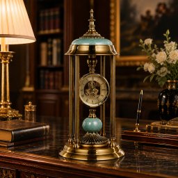 Ceas Old Money Classic cu Mecanism Vizibil , Eleganta si Rafinament pentru Cadouri de Lux