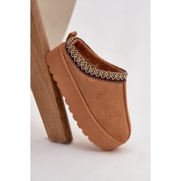 Ghete de zăpadă pentru copii cu broderie pe platformă