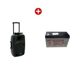 Omnitronic MES 12BT2 + Battery