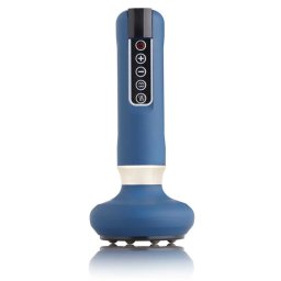 Aparat de masaj cu vaccum Medivon Halley, 12 trepte, Incalzire, Potrivit pentru utilizarea cu uleiuri, Anti-celulita, Afisaj, Albastru