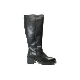 Cizme damă Rieker negre îmblănite, din piele naturală RIKY5254-00-40 EU