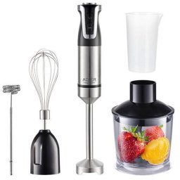 Set blender manual 1800W Turbo Chopper 4 lame 20 viteze
