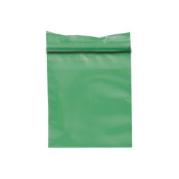 Pungi Ziplock verde-transparent 40x45mm x100
