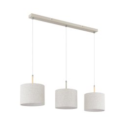 Globo 15968-3H - Candelabru DELEON suspendat pe cablu, 3xE27/40W/230V
