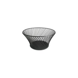 Bol pentru fructe KITCHISIMO, Ø 25,5 cm, negru