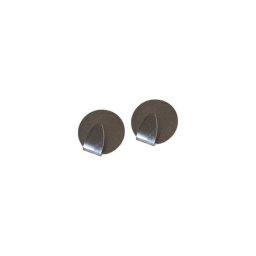 Set de 2 cârlige de perete TORO, crom mat